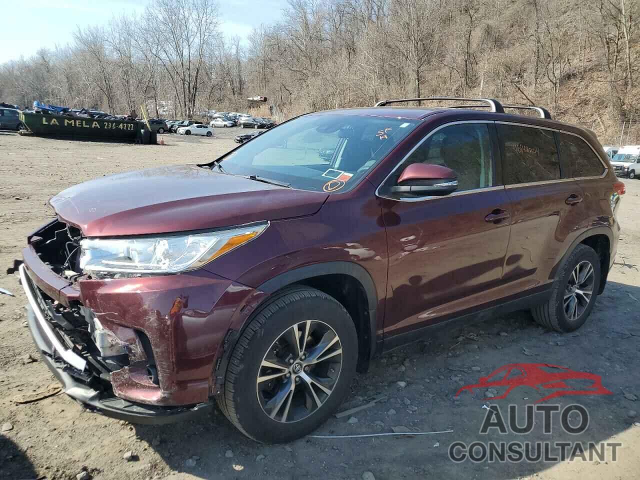 TOYOTA HIGHLANDER 2019 - 5TDBZRFH2KS927663