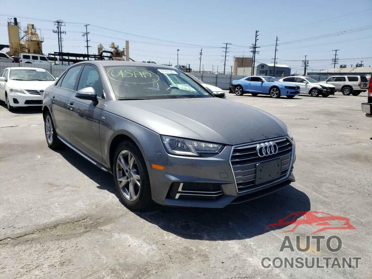 AUDI A4 2018 - WAUKMAF4XJA211051