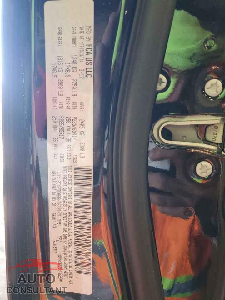 DODGE JOURNEY 2017 - 3C4PDCAB8HT630173