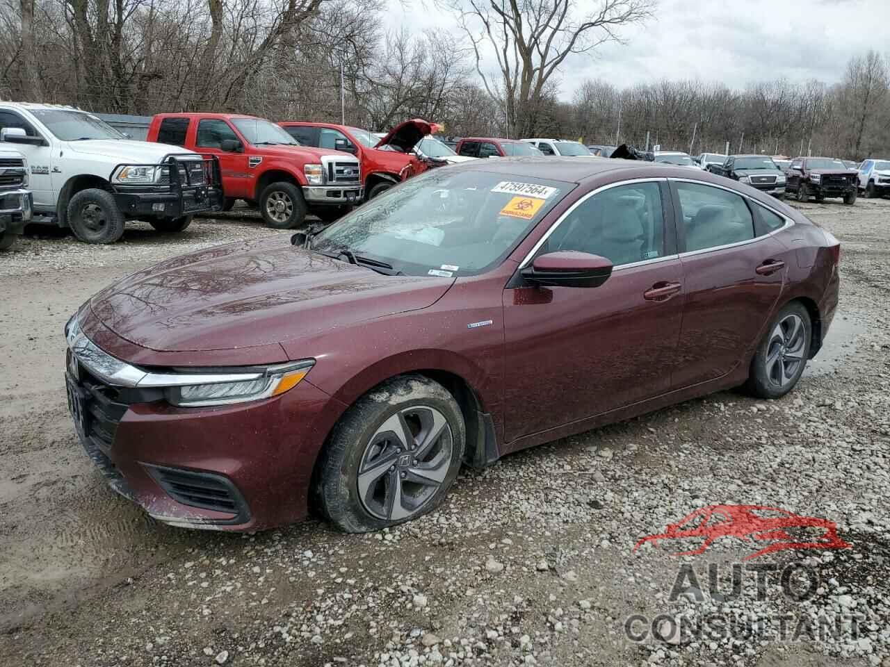 HONDA INSIGHT 2019 - 19XZE4F53KE032308