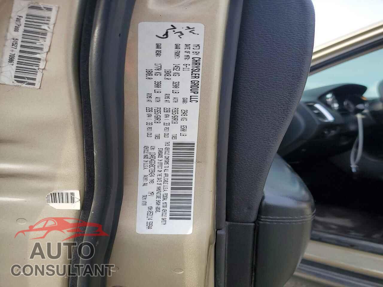 DODGE DURANGO 2011 - 1D4RD4GGXBC729424