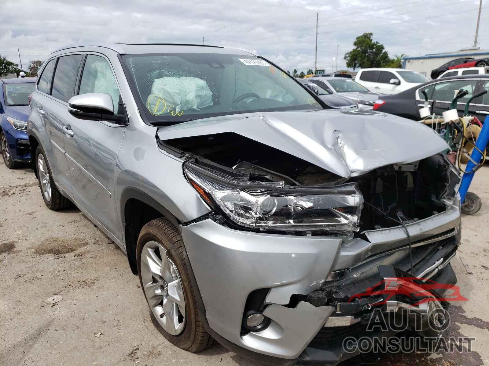 TOYOTA HIGHLANDER 2017 - 5TDDZRFH6HS402123