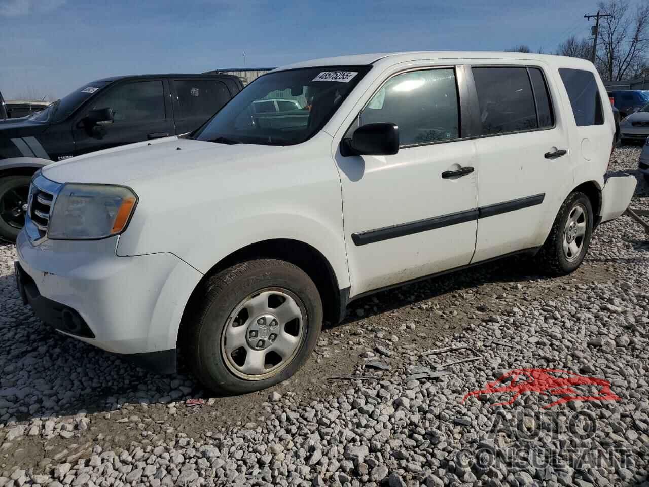 HONDA PILOT 2012 - 5FNYF4H22CB007066