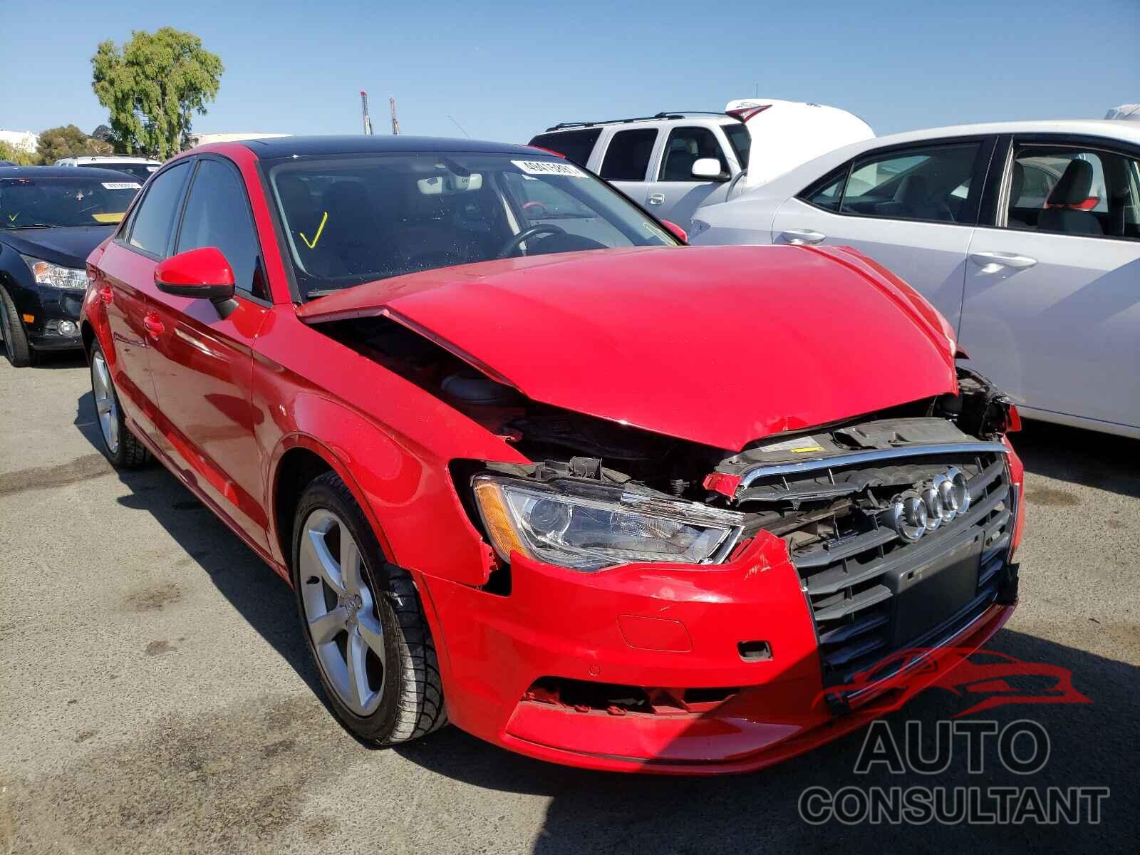 AUDI A3 2016 - WAUB8GFF3G1026065