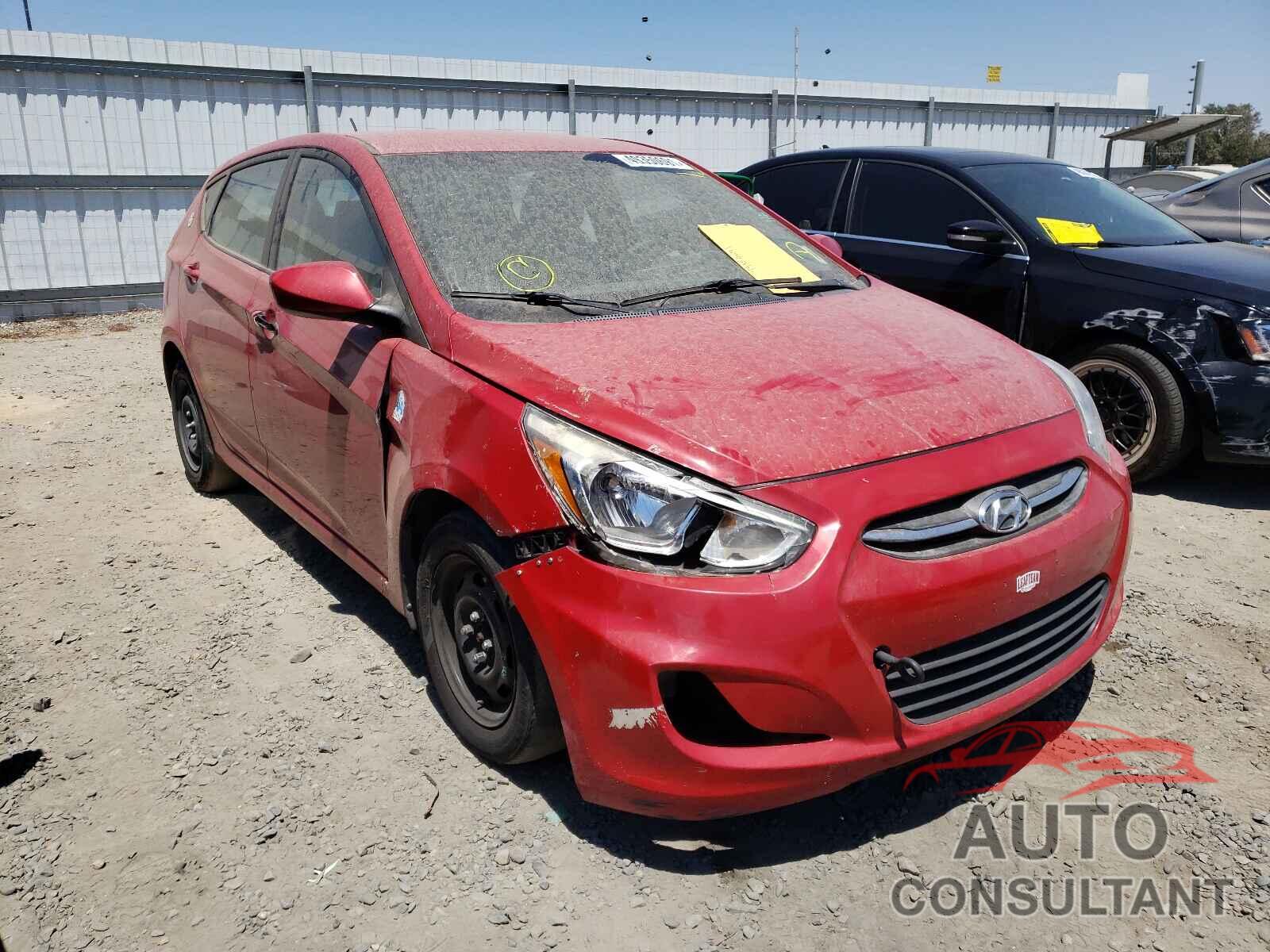 HYUNDAI ACCENT 2017 - KMHCT5AE1HU316051