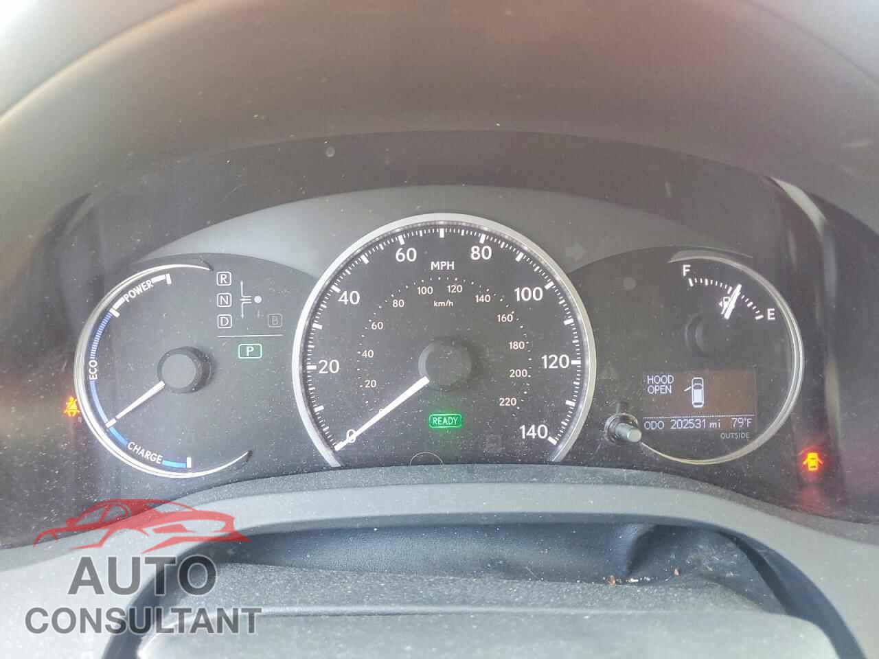 LEXUS CT 200 2011 - JTHKD5BH4B2007682
