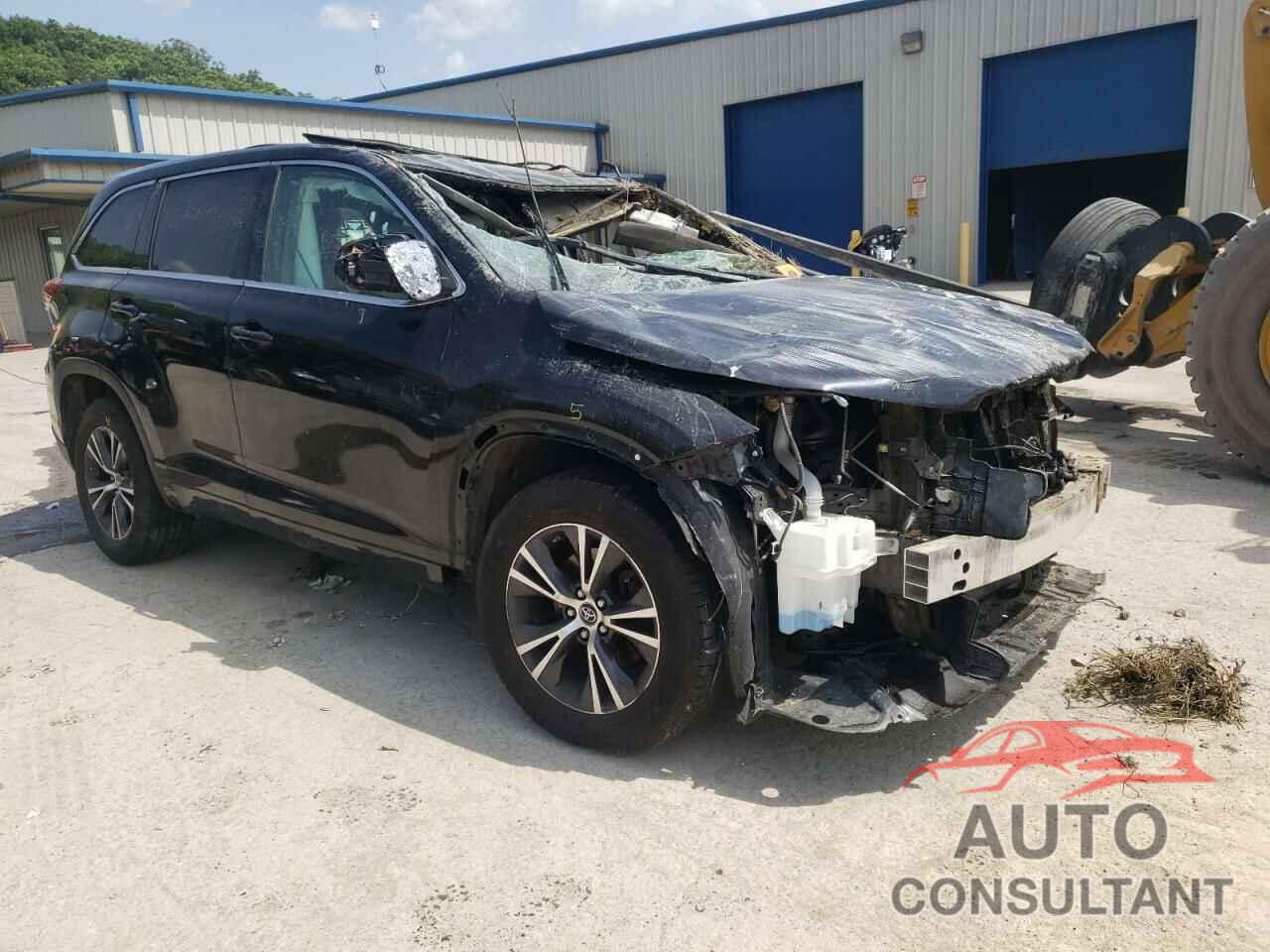 TOYOTA HIGHLANDER 2017 - 5TDZARFH7HS031485