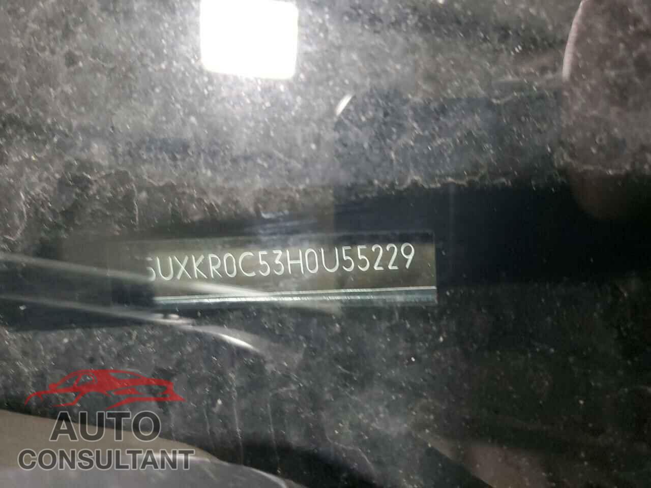 BMW X5 2017 - 5UXKR0C53H0U55229