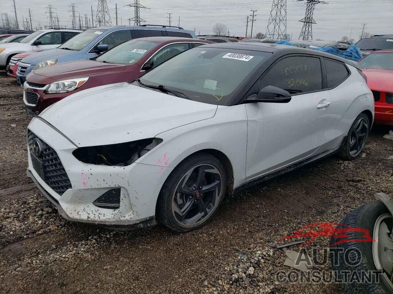 HYUNDAI VELOSTER 2019 - KMHTH6ABXKU014049