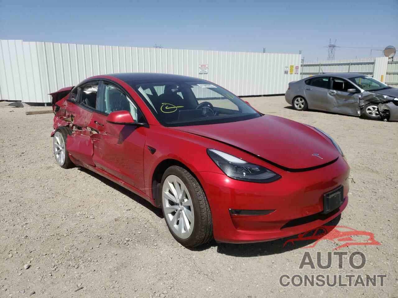 TESLA MODEL 3 2021 - 5YJ3E1EA2MF017900