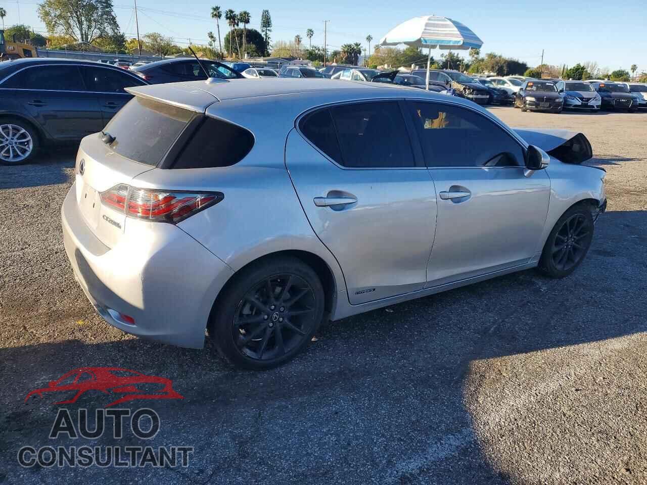 LEXUS CT 200 2013 - JTHKD5BH0D2157842