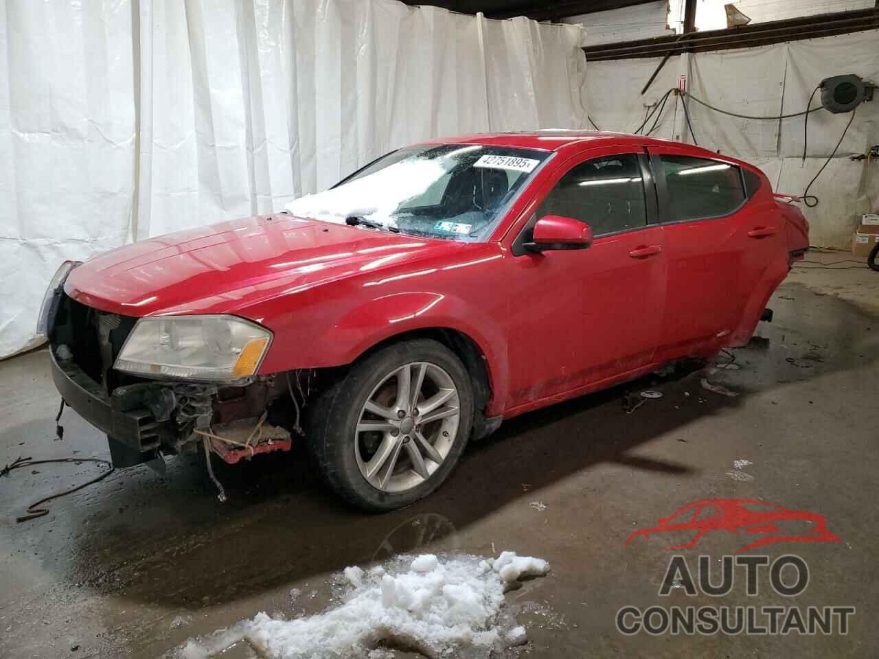 DODGE AVENGER 2011 - 1B3BD1FG9BN591086