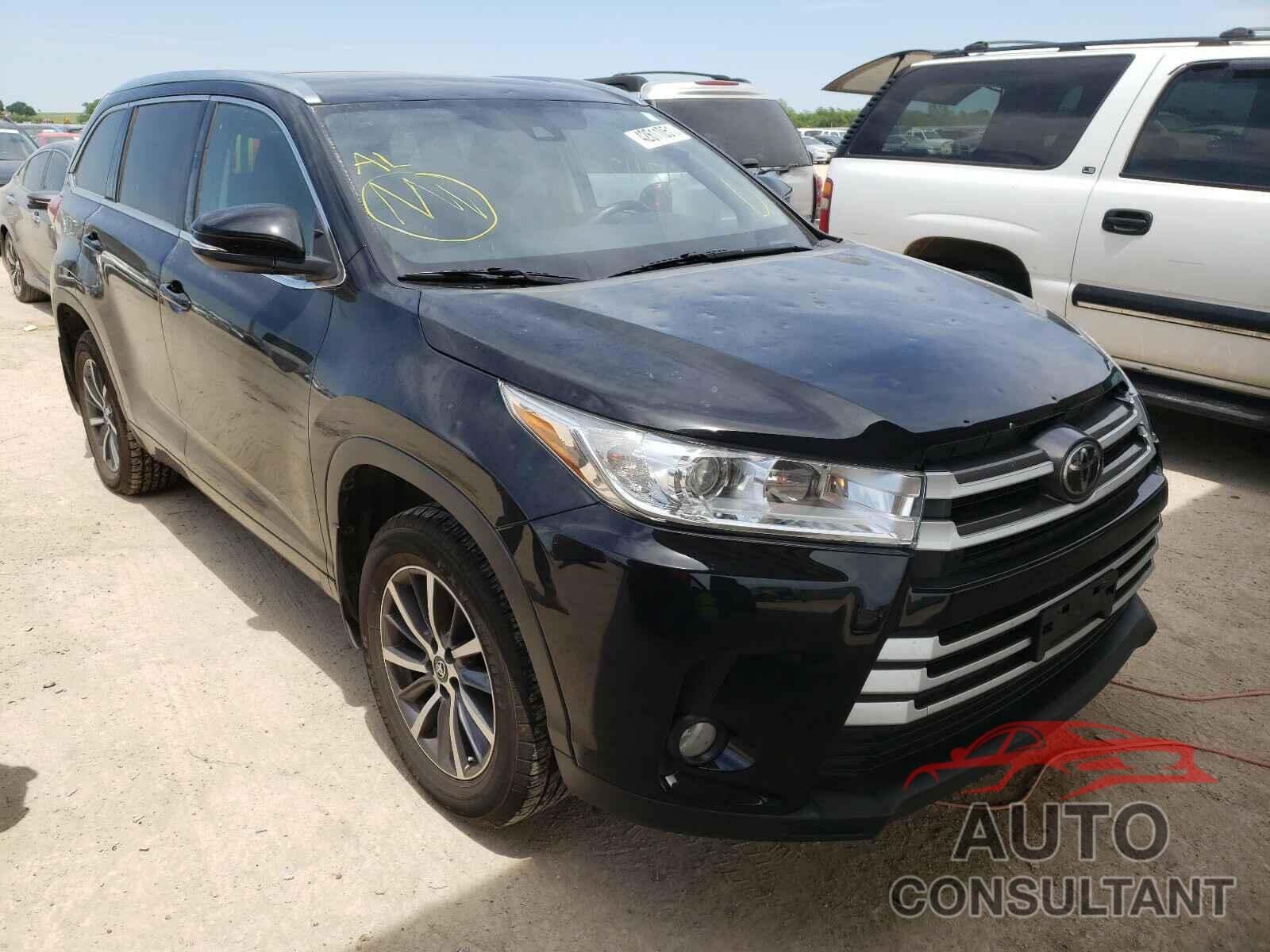 TOYOTA HIGHLANDER 2017 - 5TDJZRFH6HS512253
