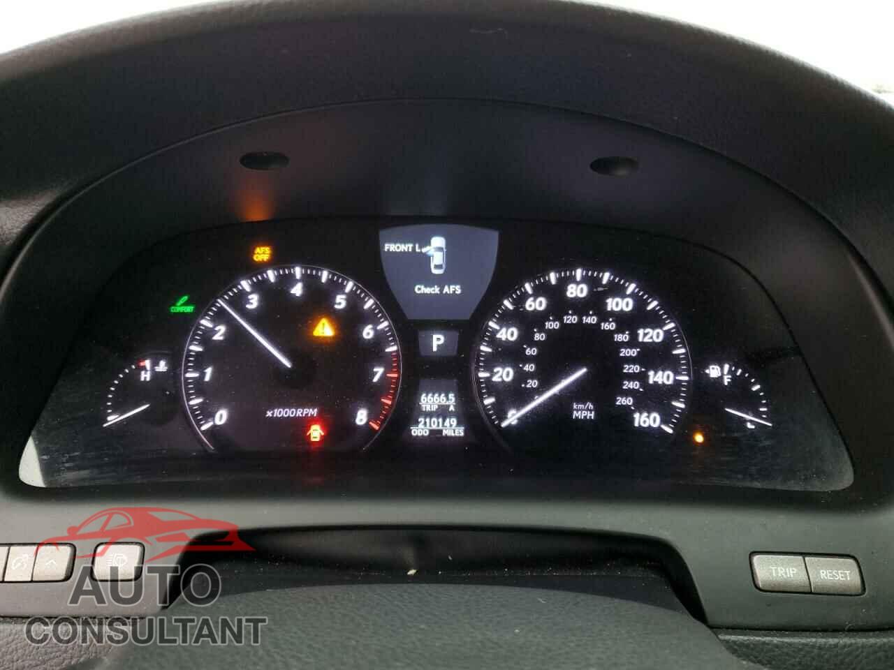 LEXUS LS460 2010 - JTHBL5EF9A5101163