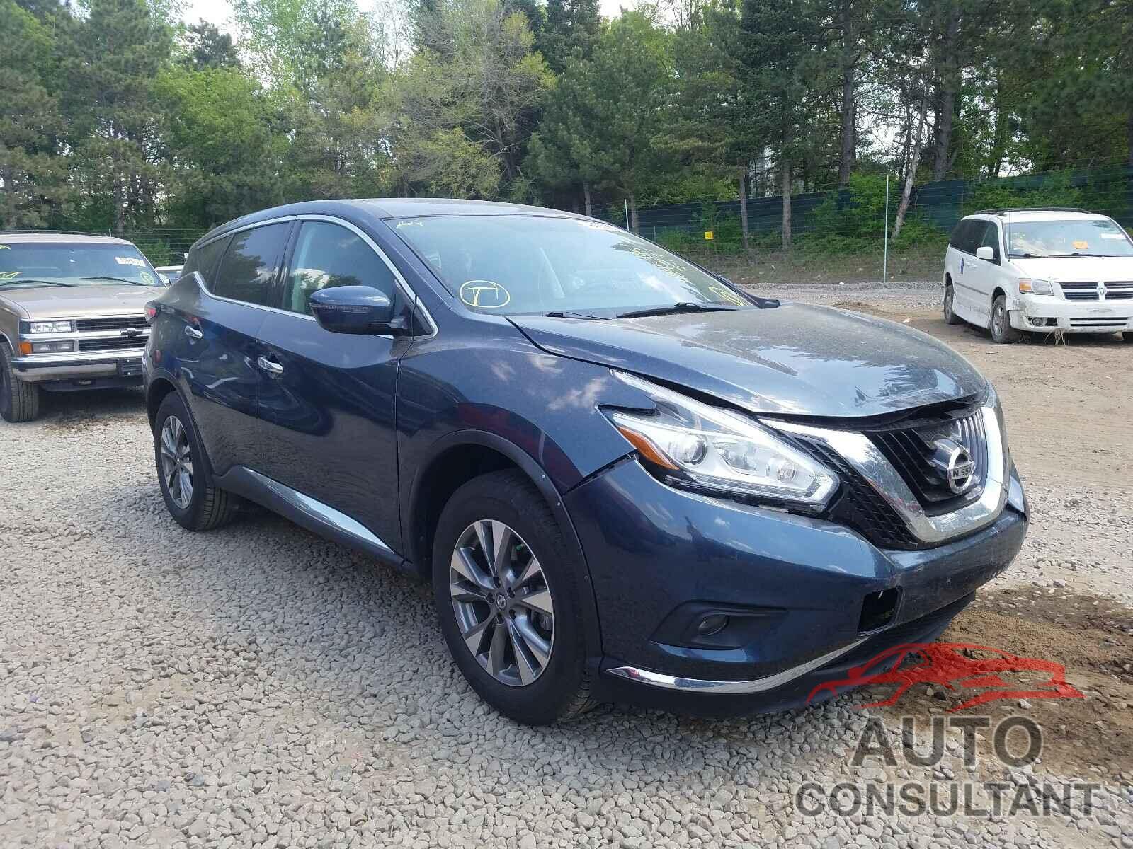 NISSAN MURANO 2016 - 5N1AZ2MG8GN132459