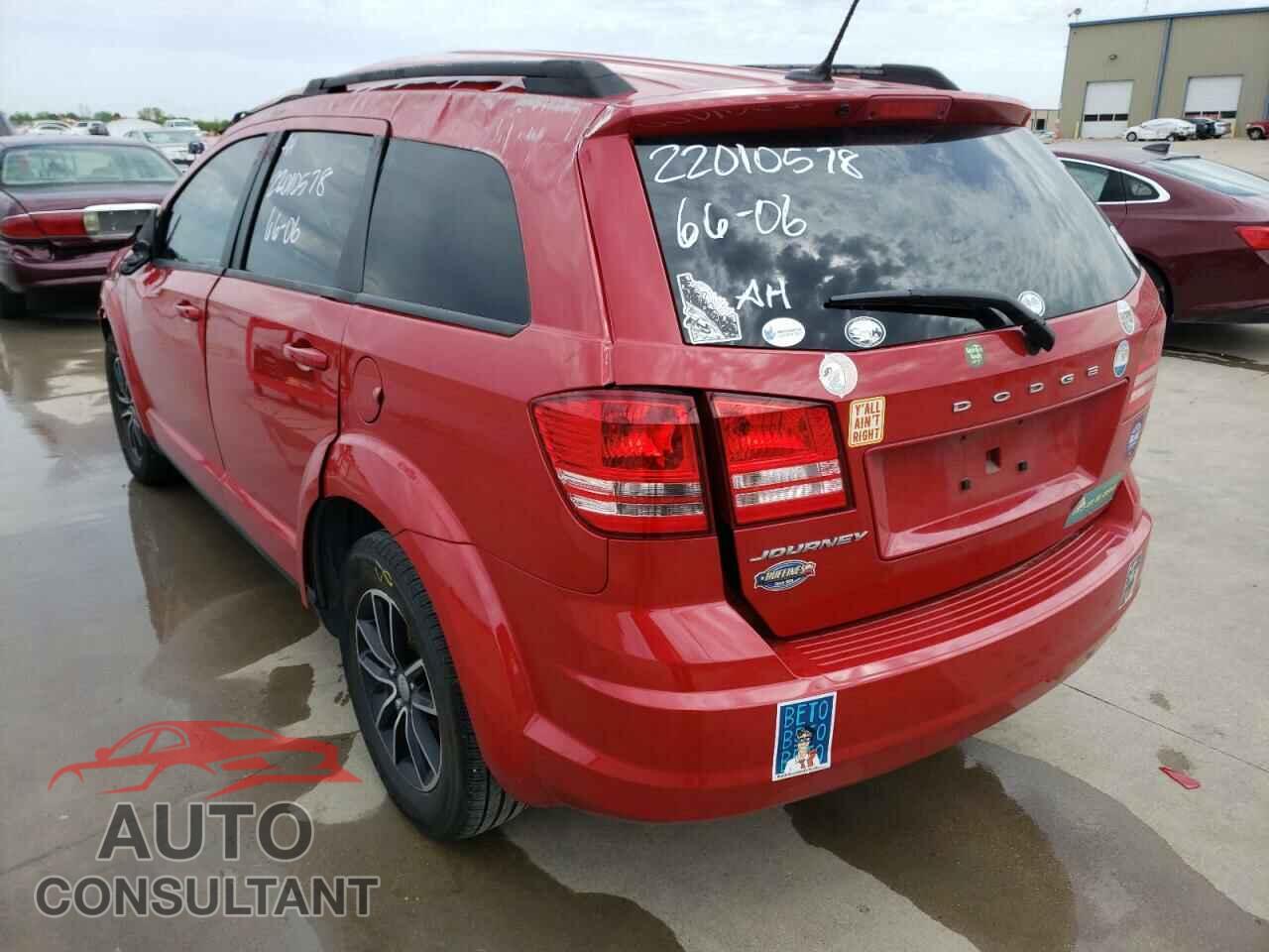 DODGE JOURNEY 2017 - 3C4PDCAB6HT601500