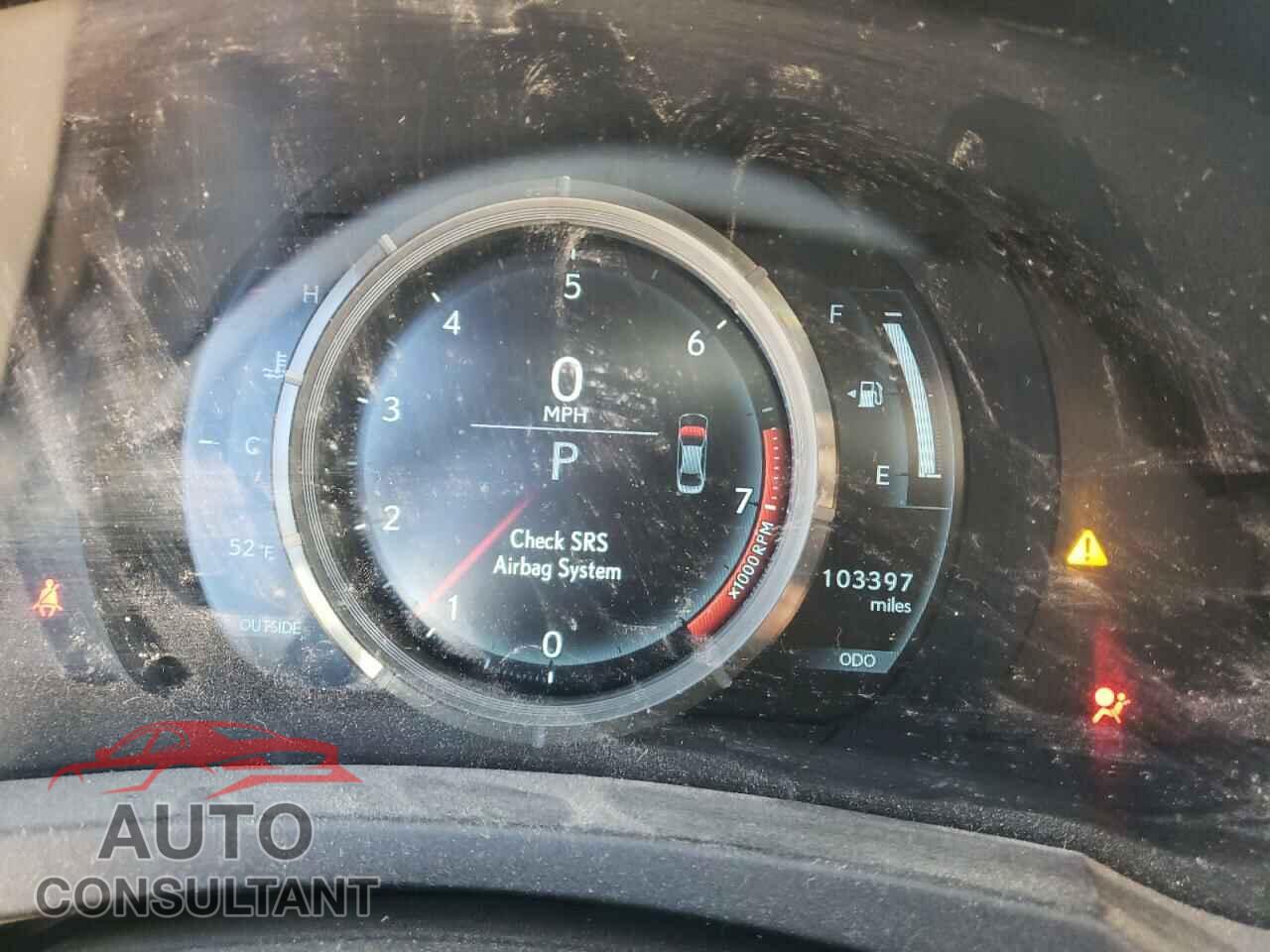 LEXUS IS 2015 - JTHCF1D29F5016365