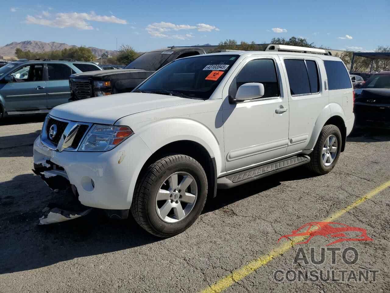 NISSAN PATHFINDER 2012 - 5N1AR1NN8CC634790