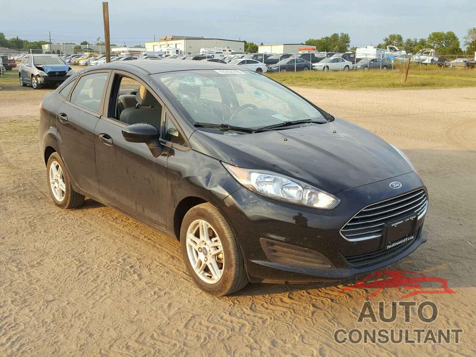 FORD FIESTA SE 2017 - 3FADP4BJ4HM156230