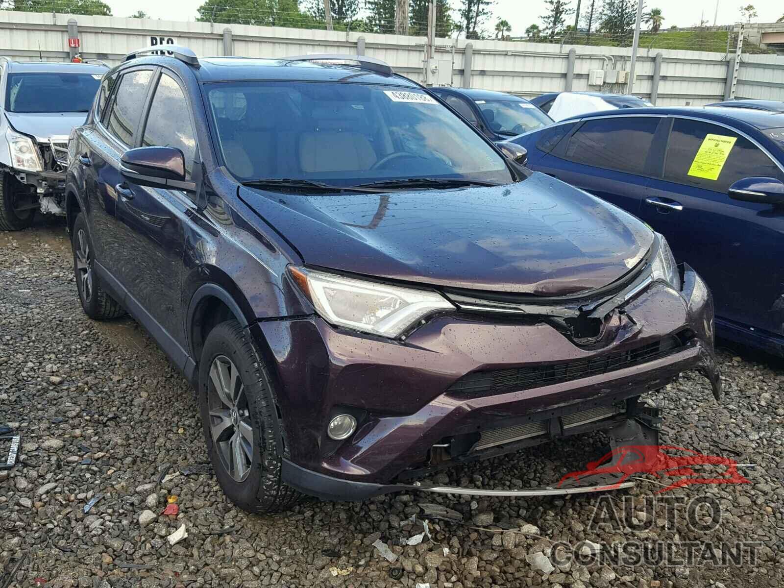 TOYOTA RAV4 XLE 2016 - 2T3WFREV8GW250643