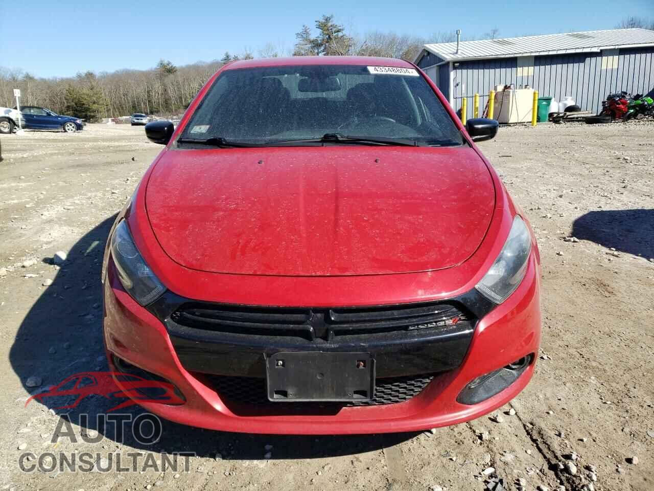 DODGE DART 2016 - 1C3CDFBB7GD644492