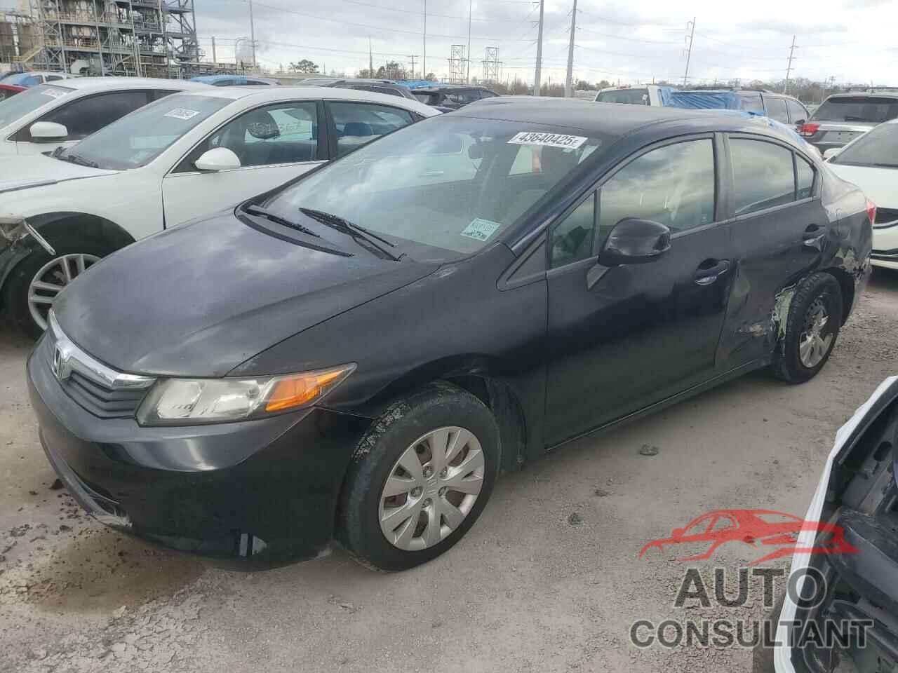 HONDA CIVIC 2012 - JHMFB2F55CS005611