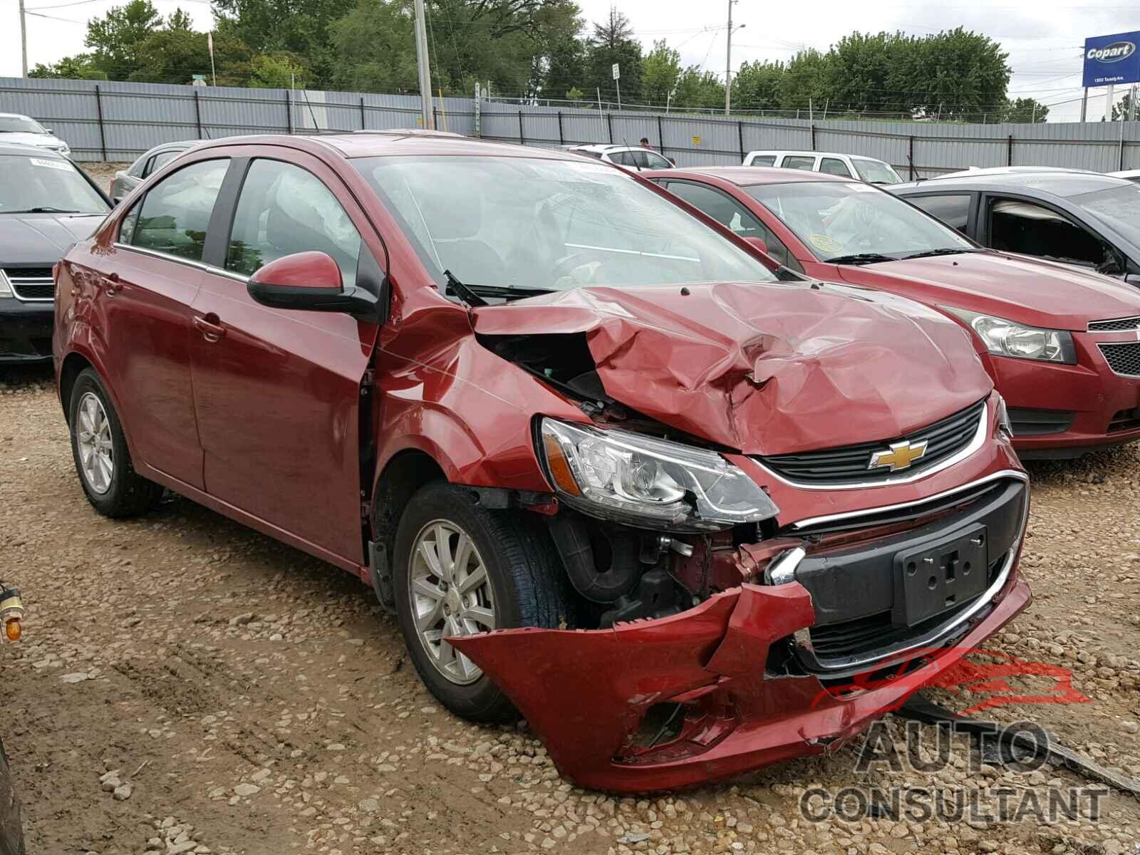 CHEVROLET SONIC 2017 - 1G1JD5SH2H4136863