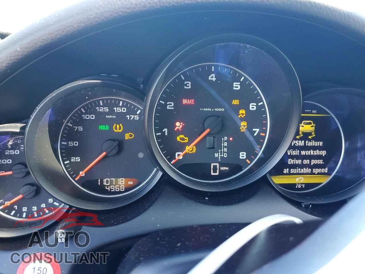 PORSCHE CAYENNE 2017 - WP1AA2A23HKA90305