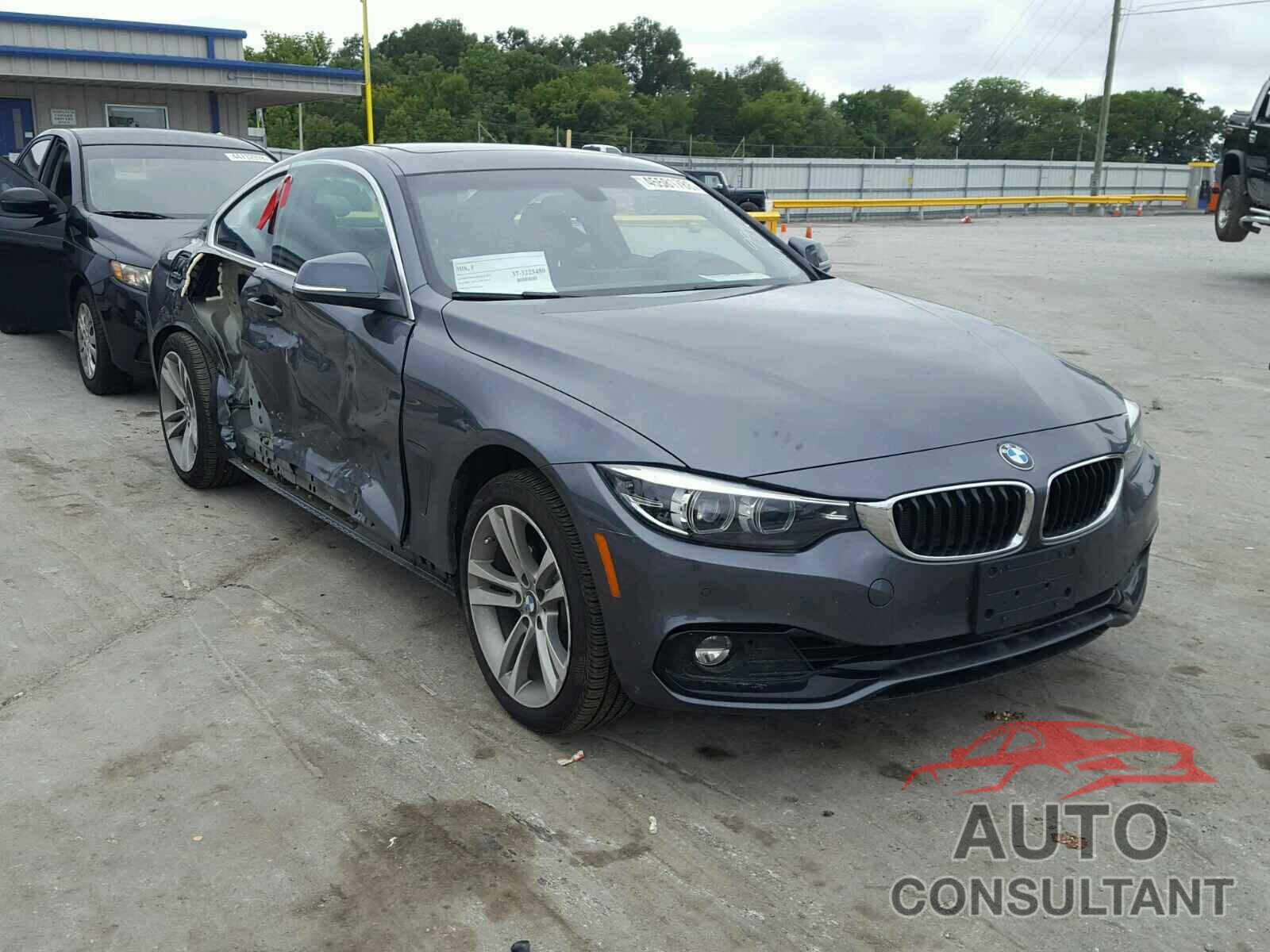 BMW 4 SERIES 2018 - WBA4W5C52JAA49992