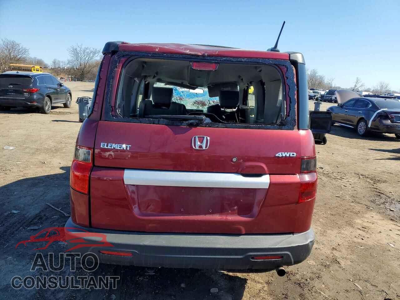 HONDA ELEMENT 2010 - 5J6YH2H73AL008564