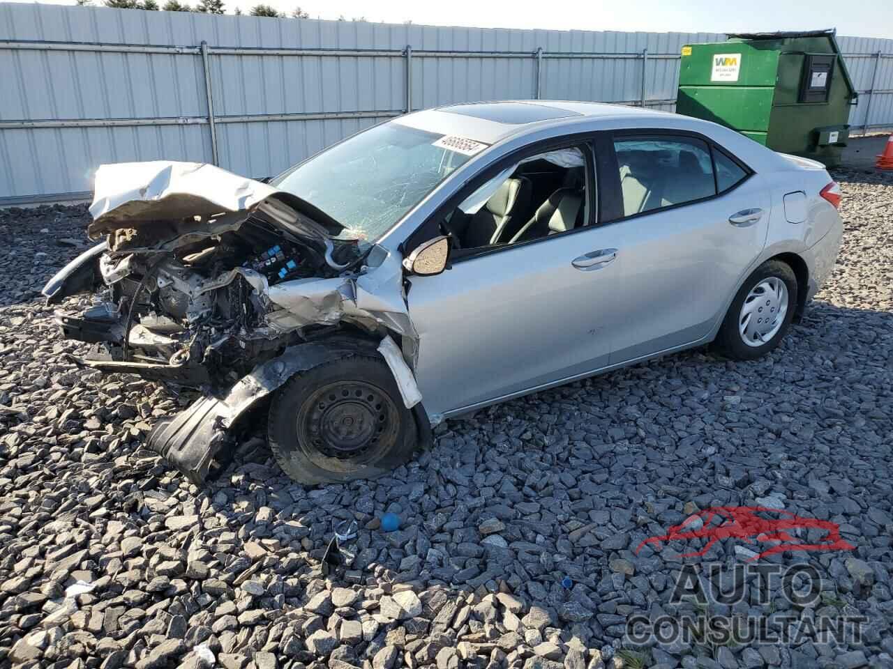 TOYOTA COROLLA 2016 - 2T1BURHE7GC523971