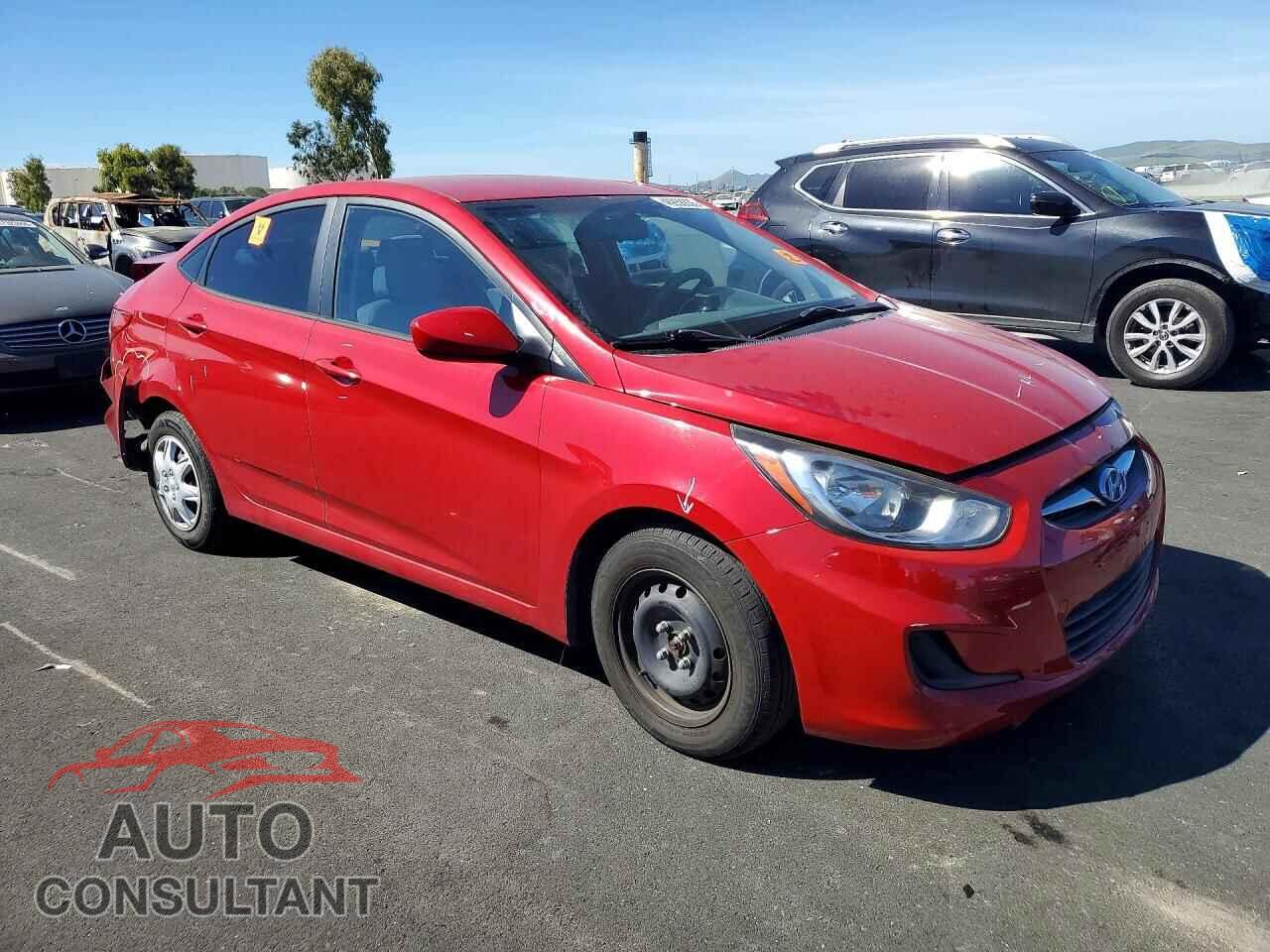 HYUNDAI ACCENT 2012 - KMHCT4AEXCU233558