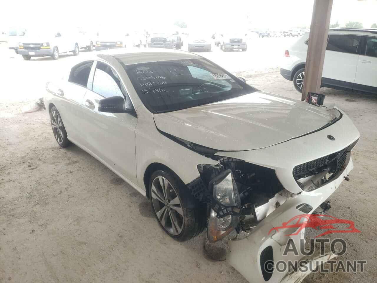 MERCEDES-BENZ CLA-CLASS 2018 - WDDSJ4EB7JN615484