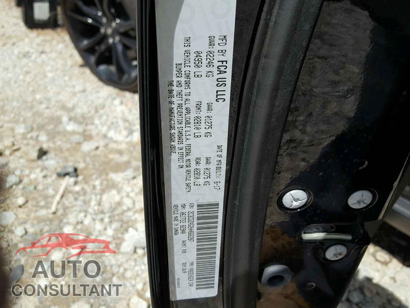 DODGE CHALLENGER 2017 - 2C3CDZAG2HH666287