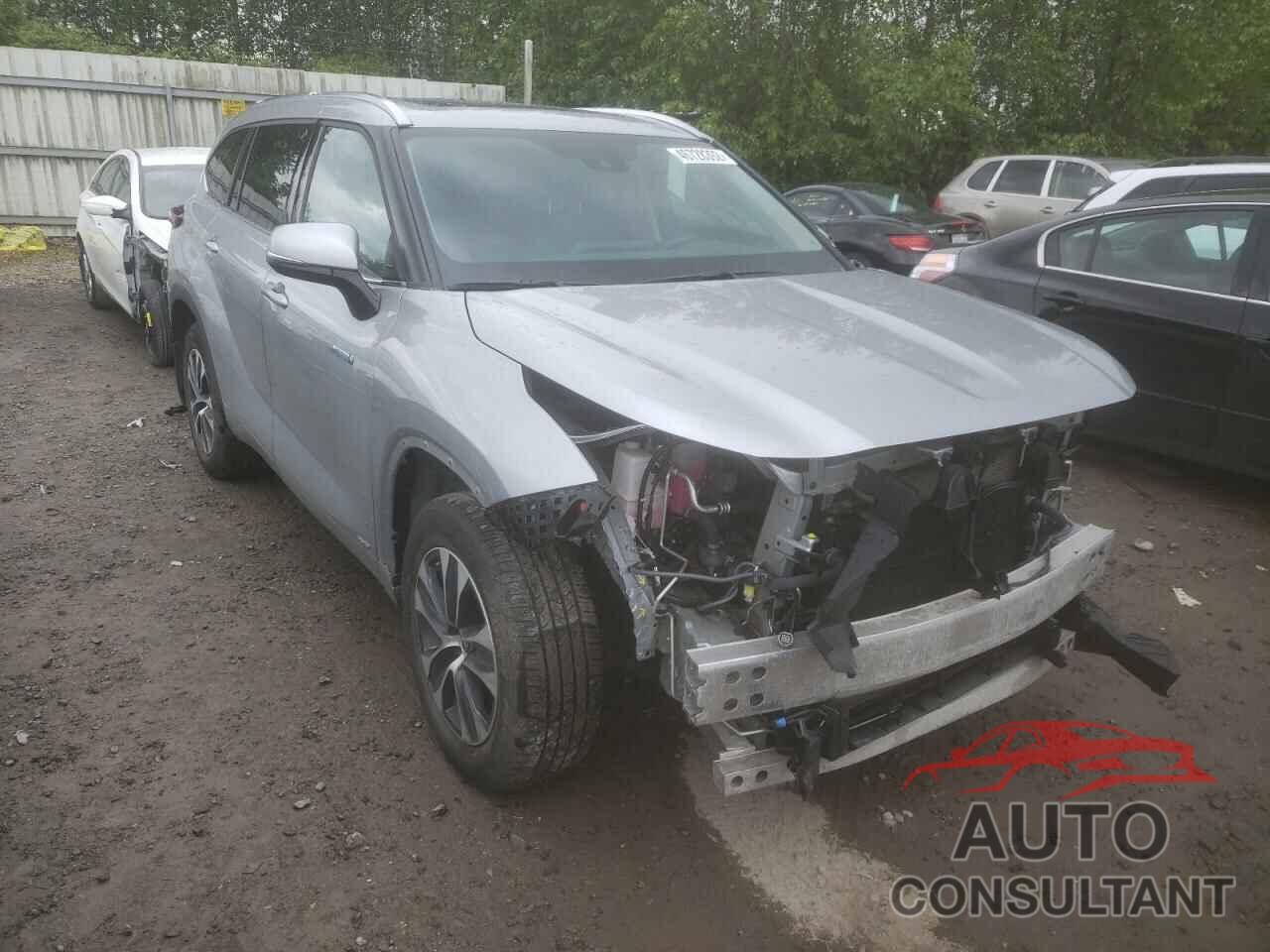 TOYOTA HIGHLANDER 2021 - 5TDGBRCH3MS515995