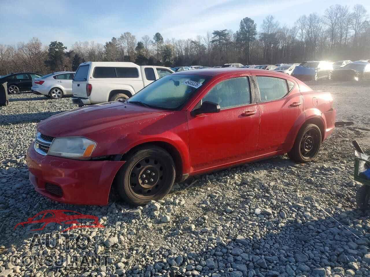 DODGE AVENGER 2013 - 1C3CDZAB1DN725187