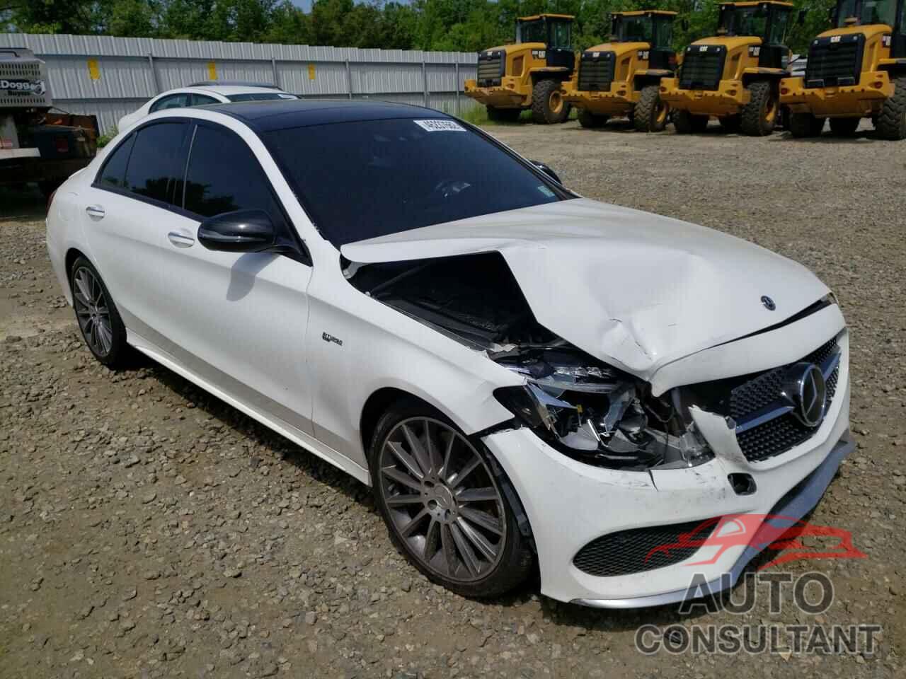 MERCEDES-BENZ C-CLASS 2018 - 55SWF6EB1JU242447