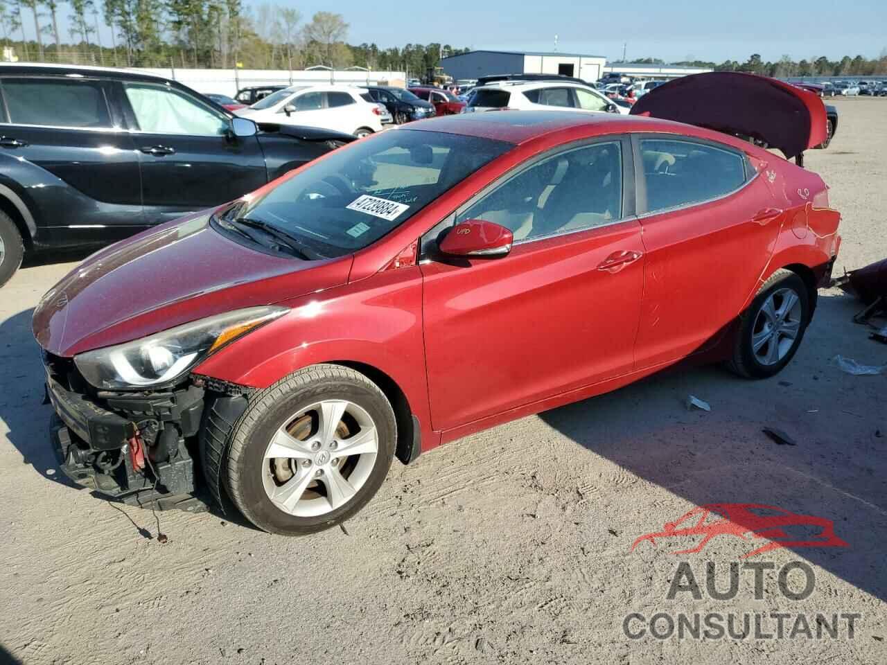 HYUNDAI ELANTRA 2016 - KMHDH4AE1GU582507