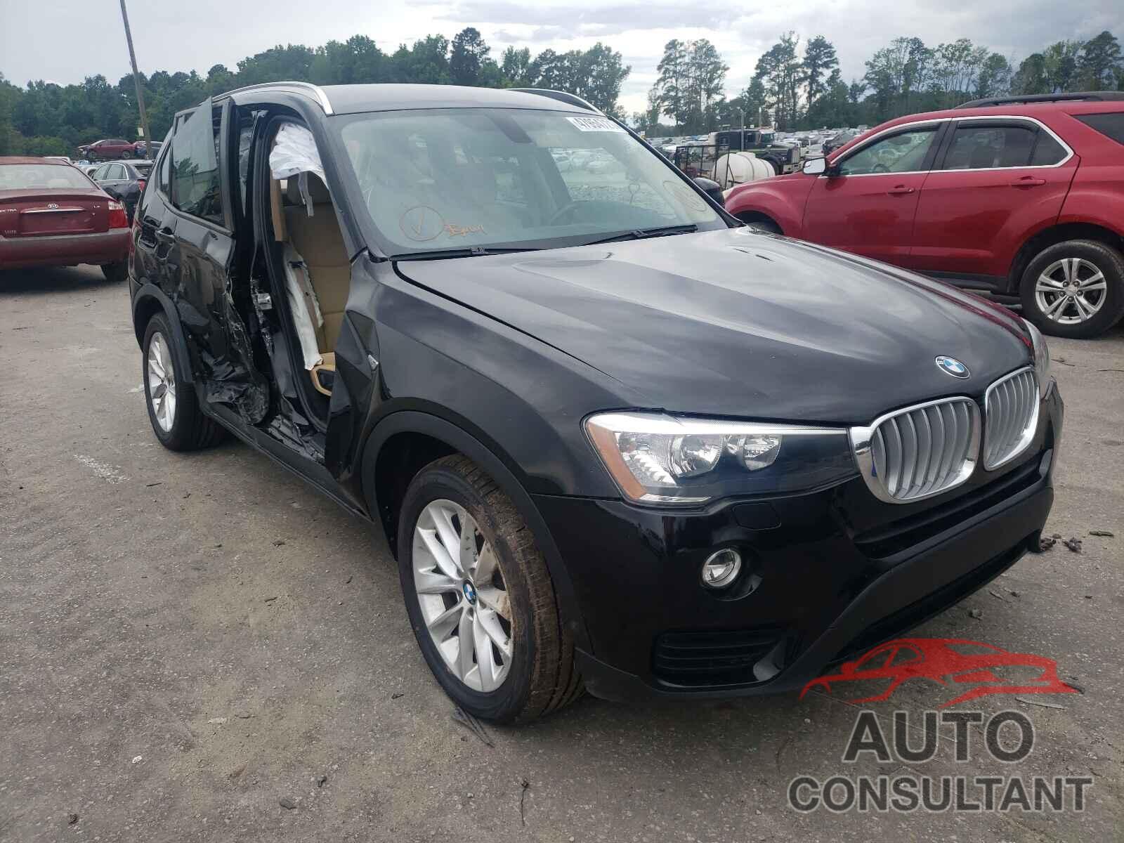 BMW X3 2016 - 5UXWX9C57G0D92634