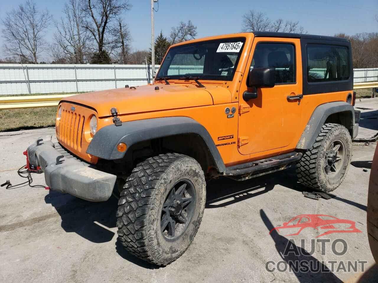 JEEP WRANGLER 2013 - 1C4AJWAG5DL545616
