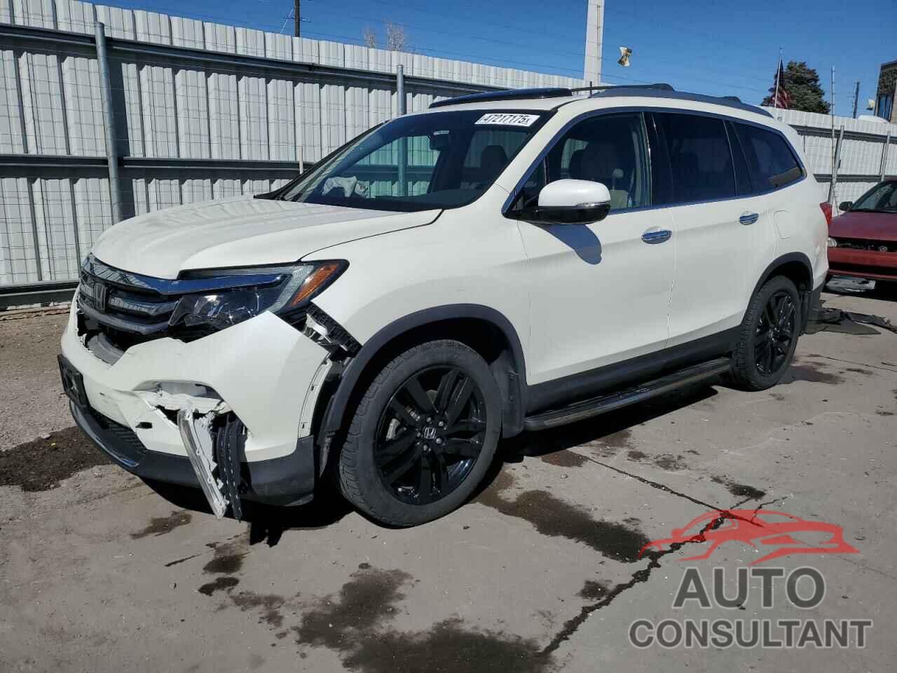 HONDA PILOT 2017 - 5FNYF6H91HB007611