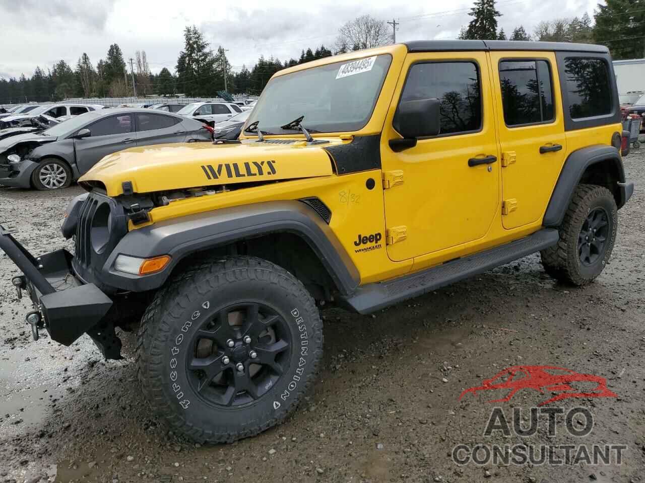 JEEP WRANGLER 2021 - 1C4HJXDG5MW577822