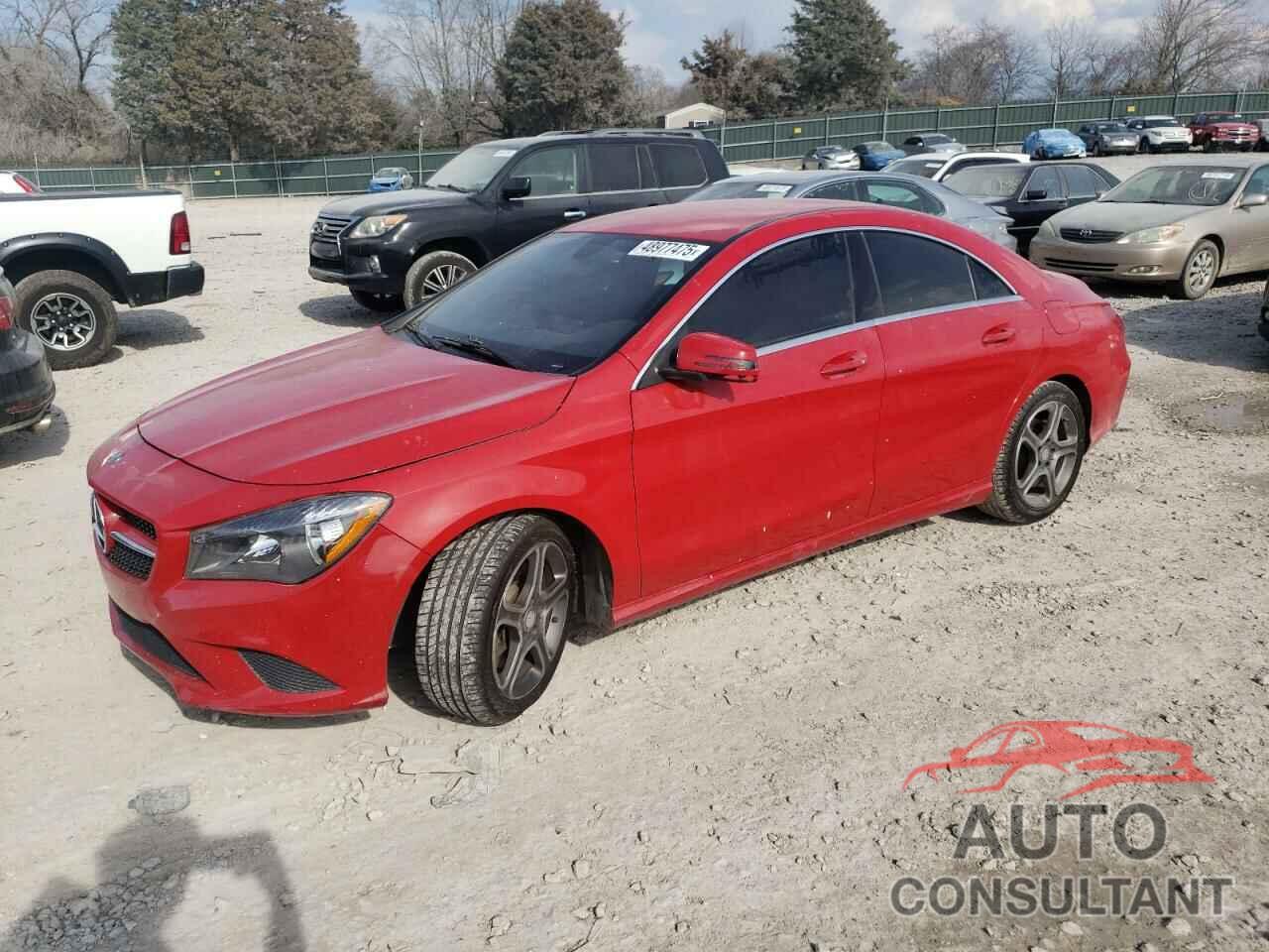 MERCEDES-BENZ CLA-CLASS 2014 - WDDSJ4EBXEN063419