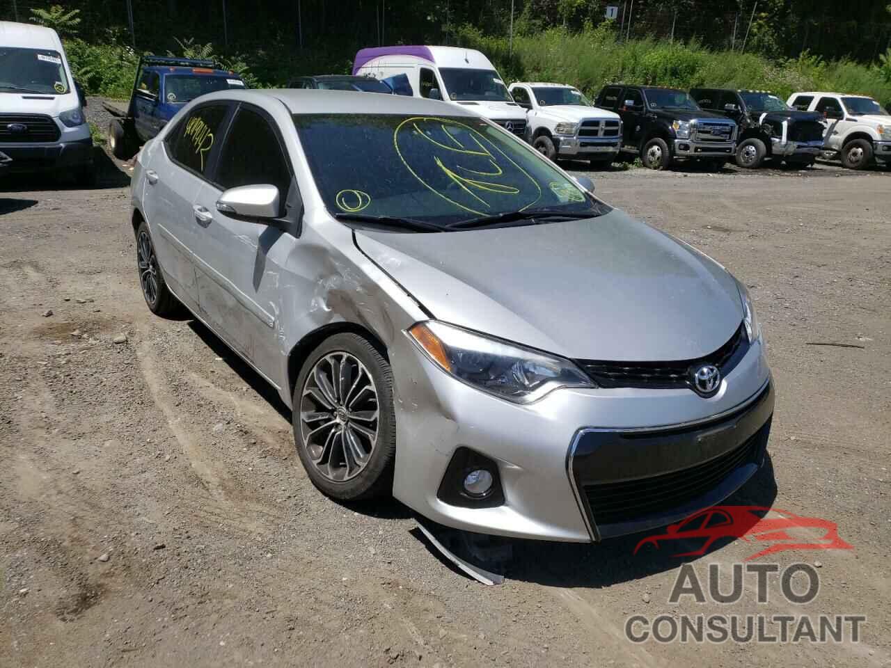 TOYOTA COROLLA 2016 - 2T1BURHE4GC662343