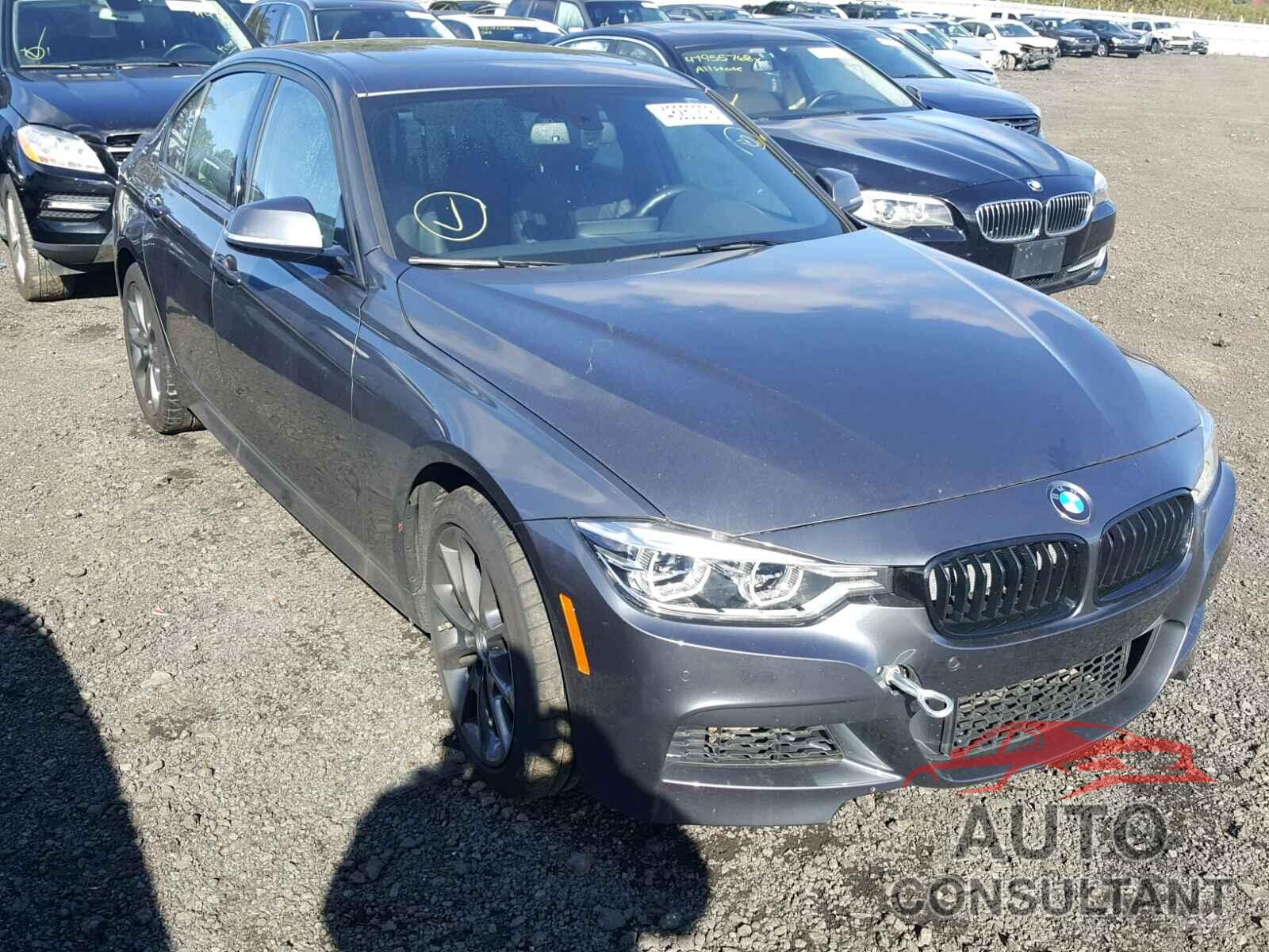 BMW 3 SERIES 2017 - WBA8B7G36HNU38121