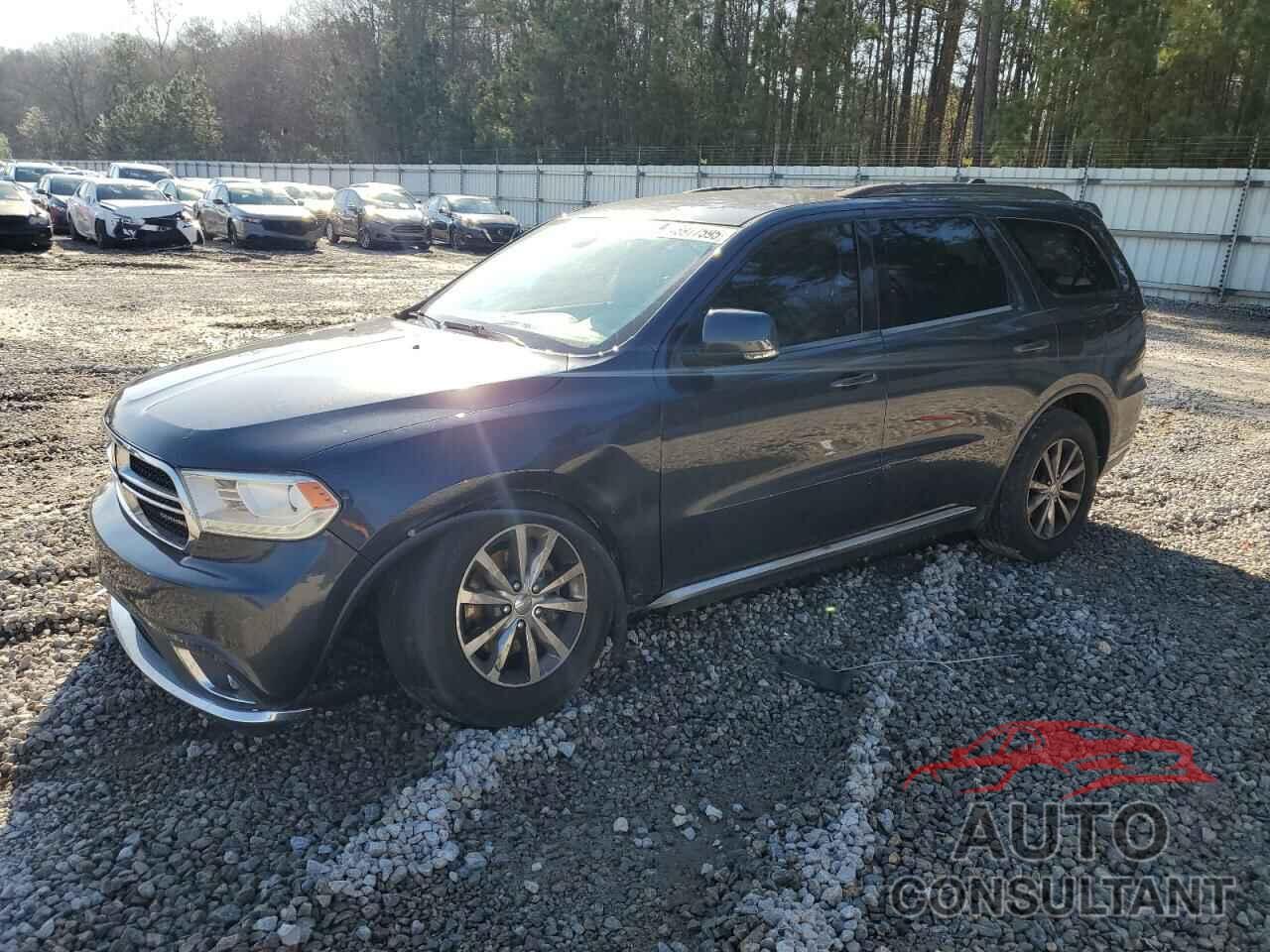DODGE DURANGO 2016 - 1C4RDJDG5GC331206