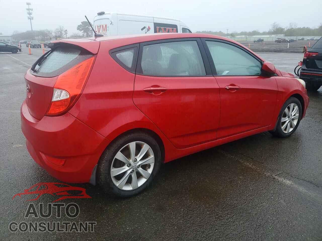 HYUNDAI ACCENT 2012 - KMHCU5AE6CU042089