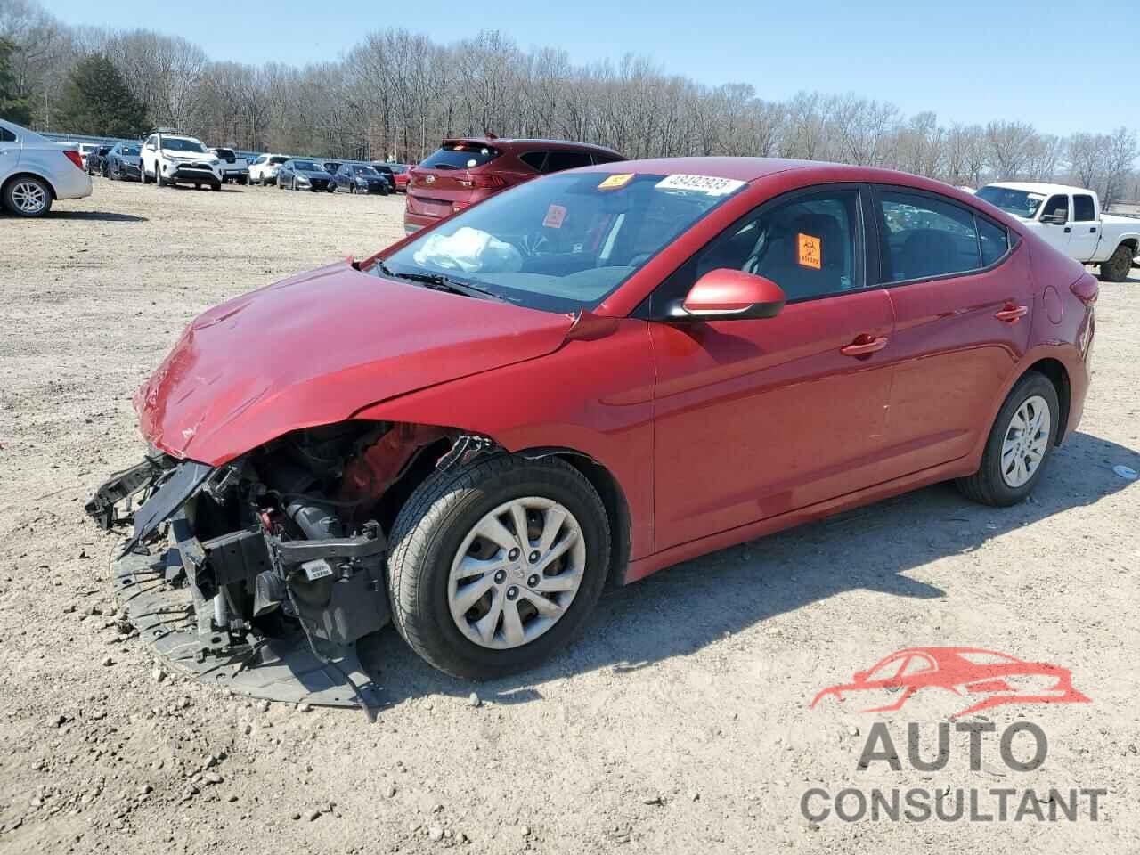 HYUNDAI ELANTRA 2017 - 5NPD74LF7HH205351