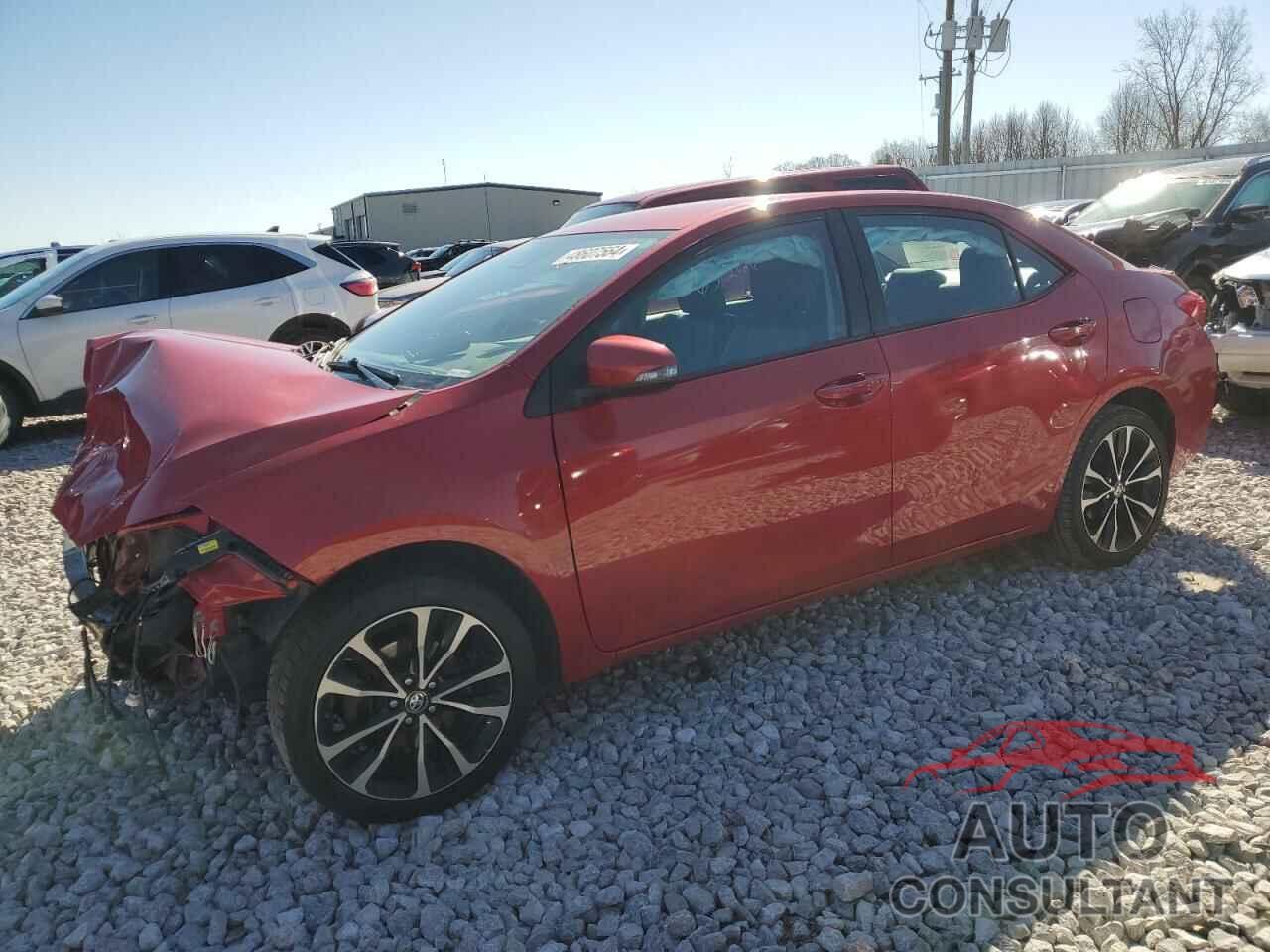 TOYOTA COROLLA 2017 - 2T1BURHEXHC765266