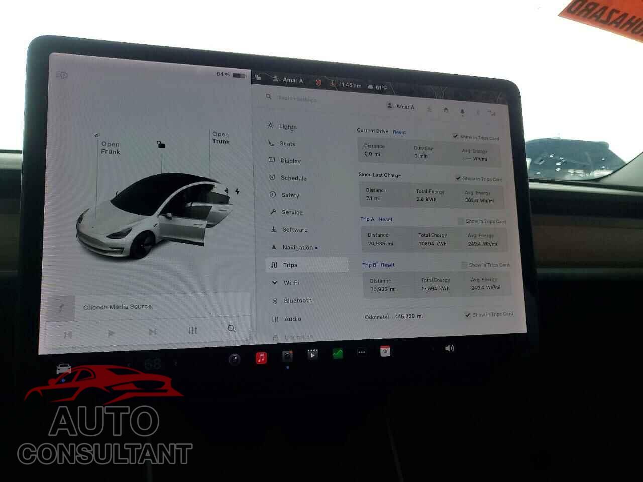 TESLA MODEL 3 2020 - 5YJ3E1EA1LF644781